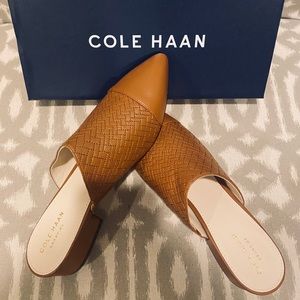 Cole Haan - (New) Palma Leather Mule